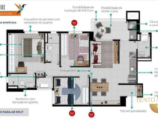 Apartamento venda em Centro Sul, Cuiabá