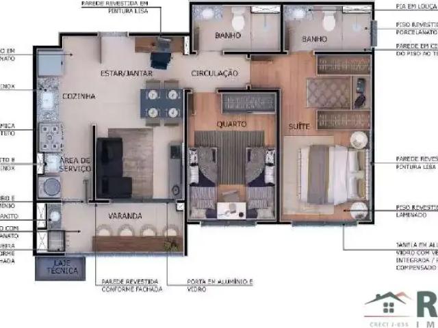 Apartamento venda em Região Geográfica Imediata de Cuiabá, Região Metropolitana do Vale do Rio Cuiabá
