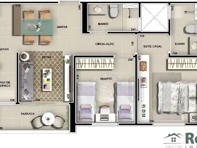 Apartamento venda em Região Geográfica Imediata de Cuiabá, Região Metropolitana do Vale do Rio Cuiabá