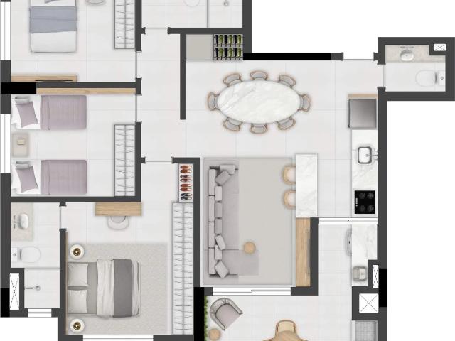 Apartamento venda em Região Geográfica Imediata de Curitiba, Região Metropolitana de Curitiba