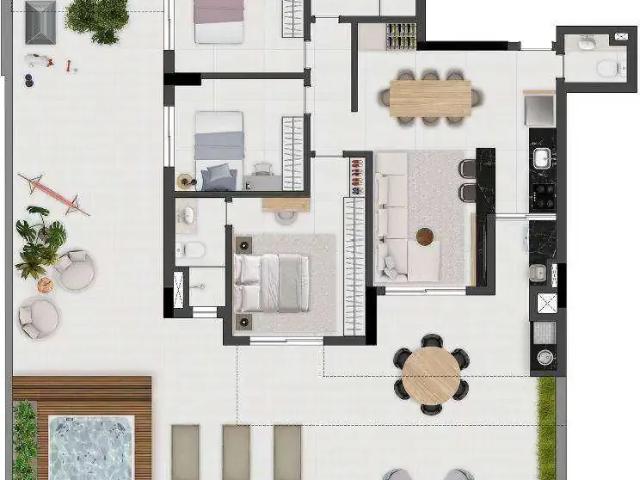 Apartamento venda em Água Verde, Curitiba