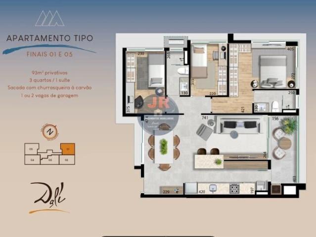 Apartamento venda em Bacacheri, Curitiba
