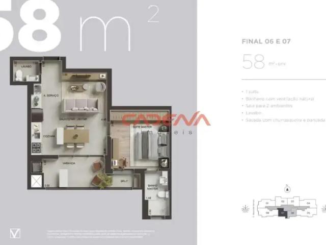 Apartamento venda em Centro Cívico, Curitiba