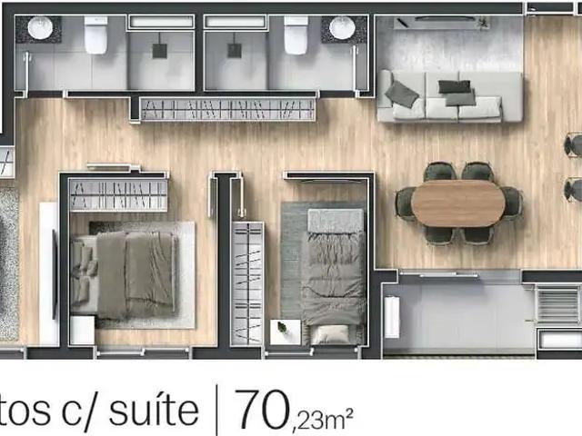 Apartamento venda em Juvevê, Curitiba