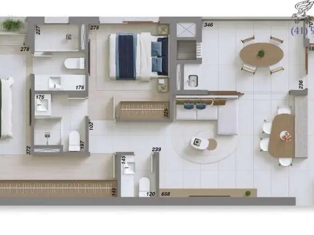 Apartamento venda em Região Geográfica Imediata de Curitiba, Região Metropolitana de Curitiba