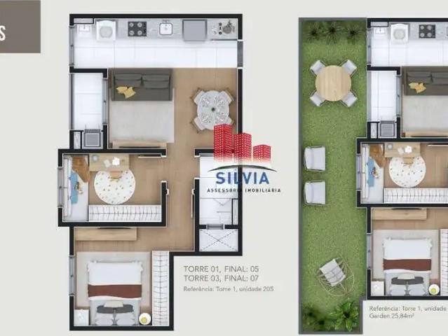 Apartamento venda em Novo Mundo, Curitiba