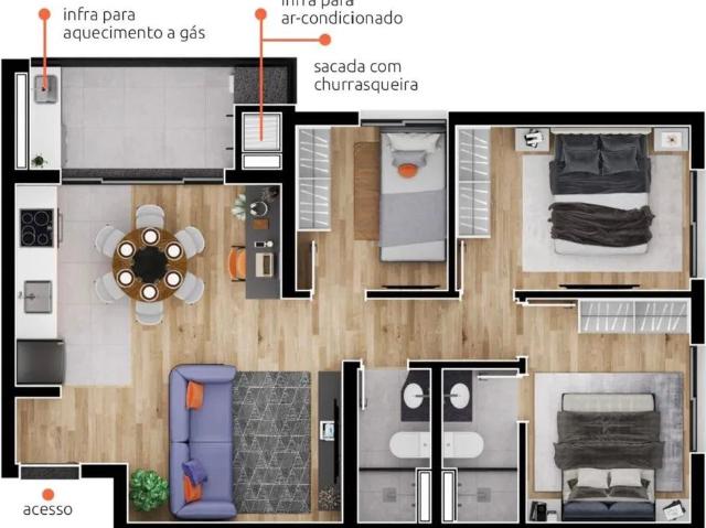 Apartamento venda em Região Geográfica Imediata de Curitiba, Região Metropolitana de Curitiba
