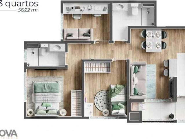 Apartamento venda em Prado Velho, Curitiba