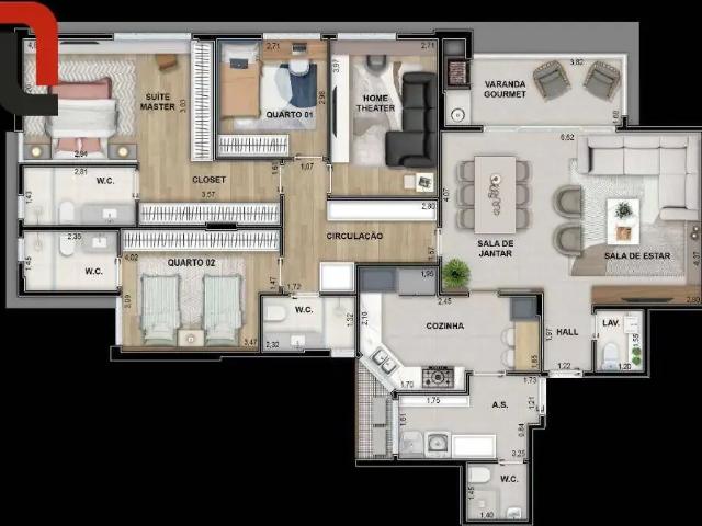 Apartamento venda em Região Geográfica Imediata de Curitiba, Região Metropolitana de Curitiba