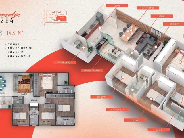 Apartamento venda em Industrial, Divinópolis
