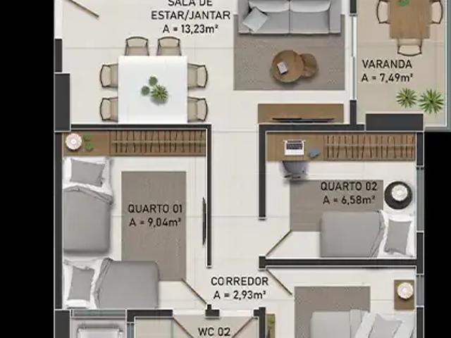 Apartamento venda em Região Geográfica Imediata de Fortaleza, Eusébio