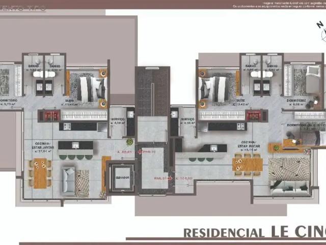 Apartamento venda em Região Geográfica Imediata de Caxias do Sul, Farroupilha