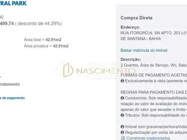 Apartamento venda em Região Geográfica Imediata de Feira de Santana, Região Metropolitana de Feira de Santana