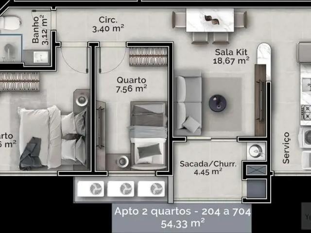 Apartamento venda em Região Geográfica Imediata de Florianópolis, Desterro