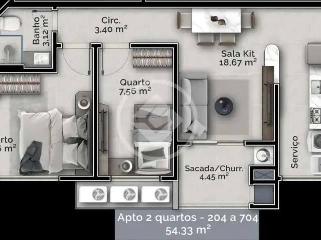 Apartamento venda em Região Geográfica Imediata de Florianópolis, Desterro