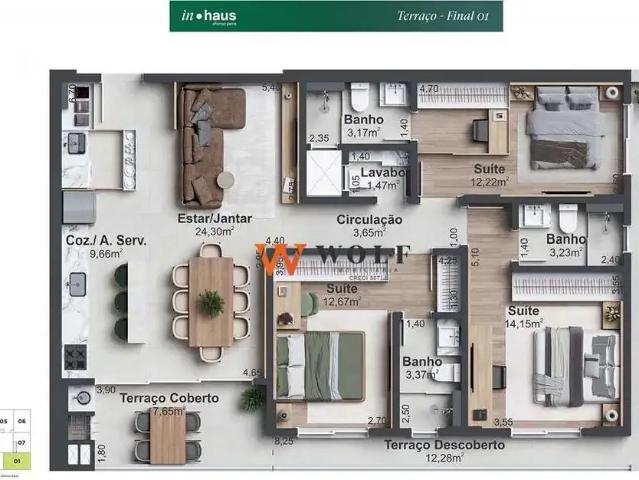 Apartamento venda em Região Geográfica Imediata de Florianópolis, Desterro