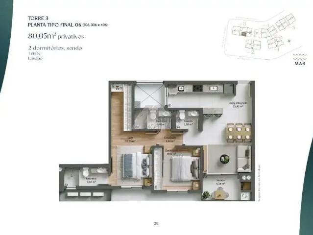 Apartamento venda em Região Geográfica Imediata de Florianópolis, Desterro