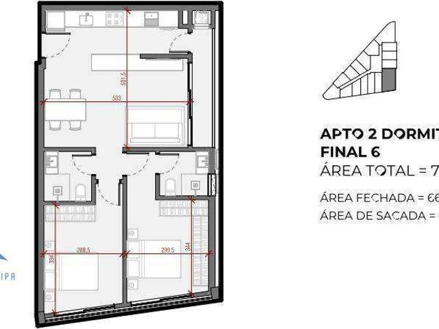 Apartamento venda em Região Geográfica Imediata de Florianópolis, Desterro