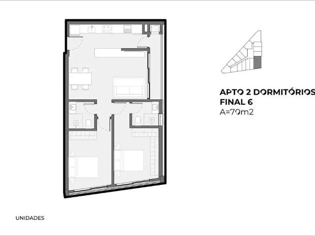 Apartamento venda em Região Geográfica Imediata de Florianópolis, Desterro