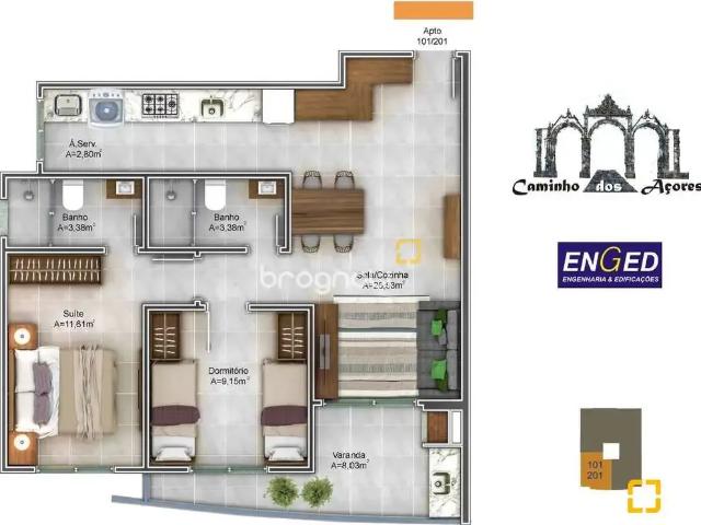 Apartamento venda em Região Geográfica Imediata de Florianópolis, Desterro
