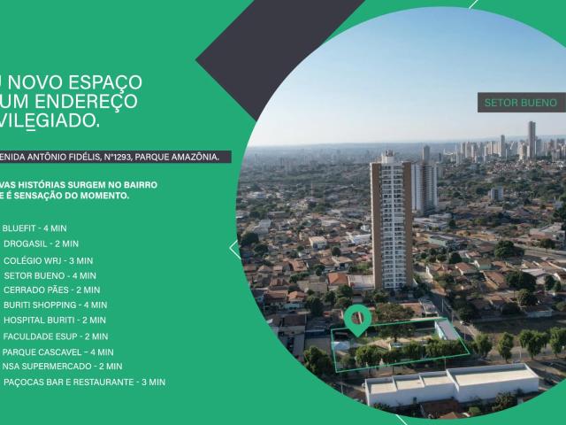 Apartamento venda em Parque Amazônia, Goiânia