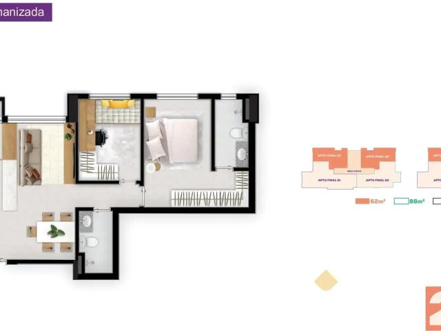 Apartamento venda em Região Geográfica Imediata de Goiânia, Goiânia