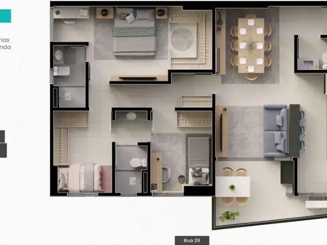 Apartamento venda em Região Geográfica Imediata de Goiânia, Aparecida de Goiânia