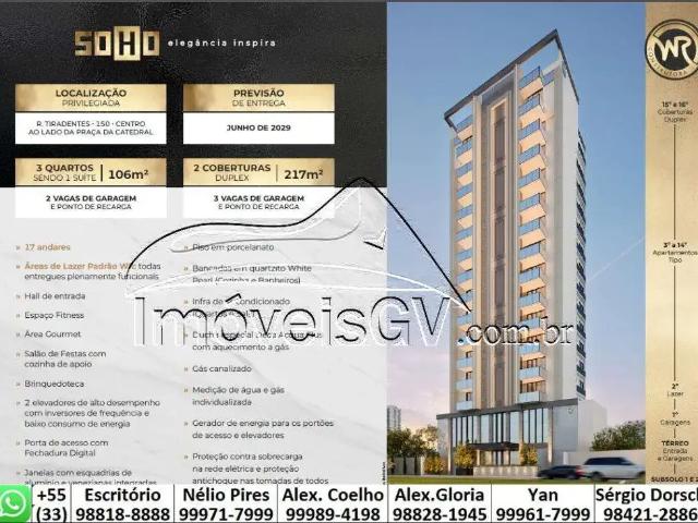 Apartamento venda em Região Geográfica Imediata de Governador Valadares, Governador Valadares