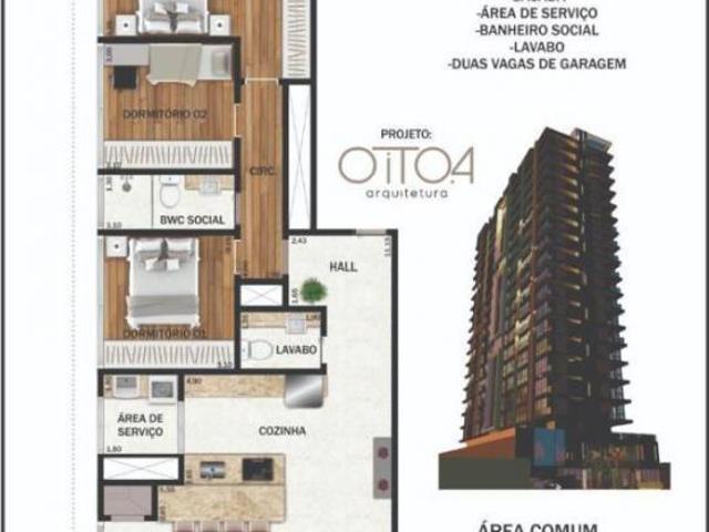 Apartamento venda em Região Geográfica Imediata de Guarapuava, Guarapuava