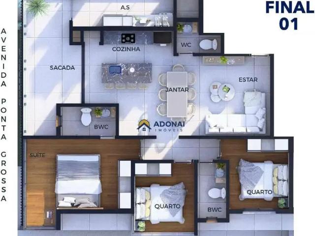 Apartamento venda em Região Geográfica Imediata de Paranaguá, Guaratuba
