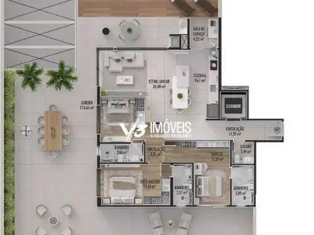 Apartamento venda em Piçarras, Guaratuba