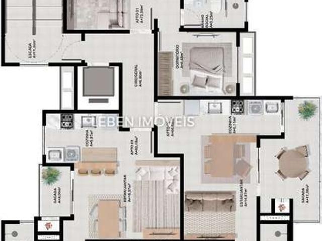 Apartamento venda em Região Geográfica Imediata de Florianópolis, Imbituba