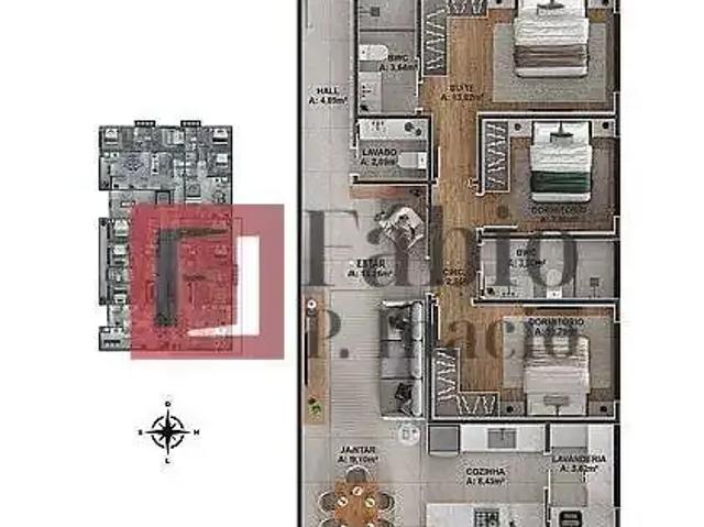 Apartamento venda em Região Geográfica Imediata de Florianópolis, Imbituba