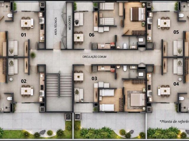 Apartamento venda em Indaial, Região Geográfica Intermediária de Blumenau