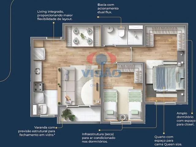 Apartamento venda em Jardim Pompéia, Indaiatuba