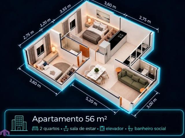 Apartamento venda em Ipatinga, Região Geográfica Intermediária de Ipatinga