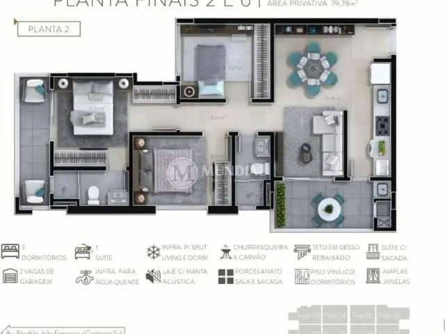 Apartamento venda em Região Geográfica Imediata de Itajaí, Itajaí