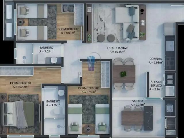 Apartamento venda em Região Geográfica Imediata de Itajaí, Itajaí