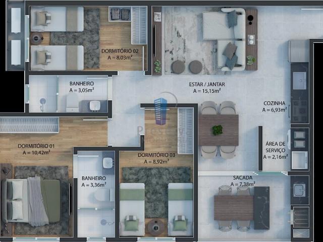 Apartamento venda em Região Geográfica Imediata de Itajaí, Itajaí