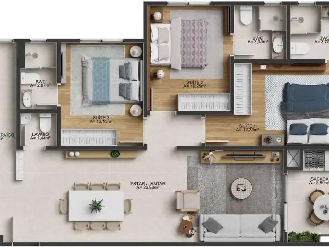 Apartamento venda em Região Geográfica Imediata de Itajaí, Itajaí