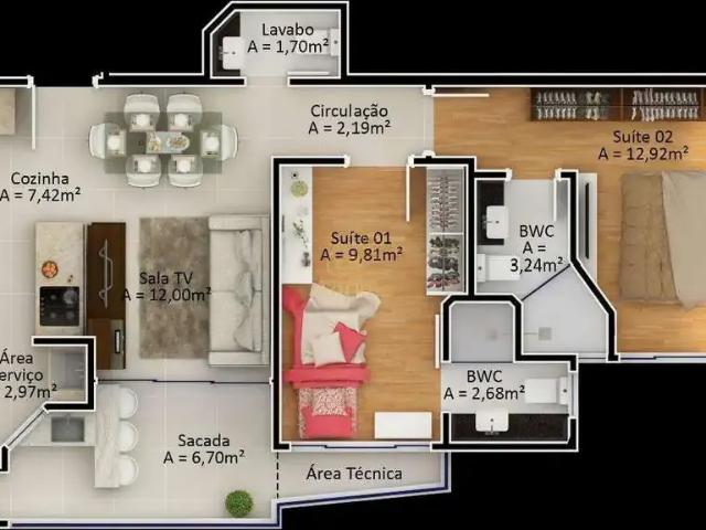 Apartamento venda em Região Geográfica Imediata de Itajaí, Itajaí