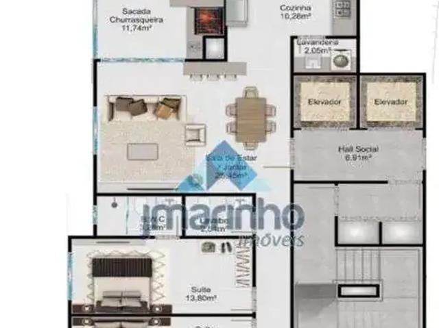 Apartamento venda em Região Geográfica Imediata de Itajaí, Itapema
