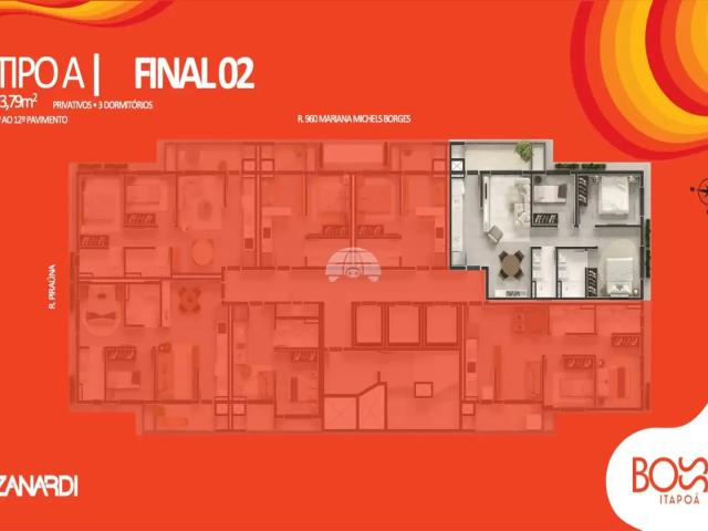 Apartamento venda em Loteamento Pérola Atlântico, Itapoá