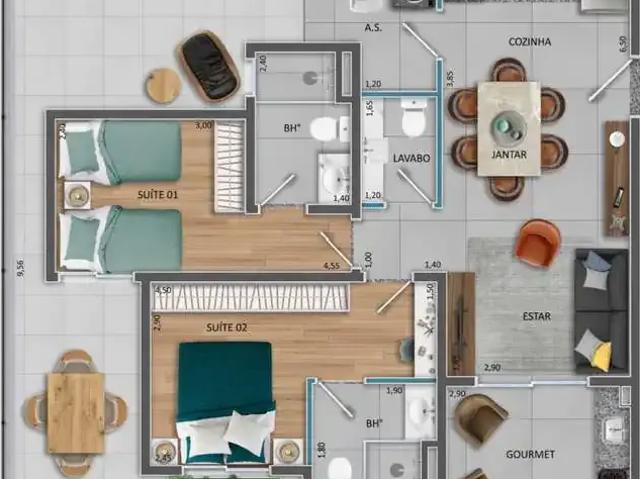 Apartamento venda em Região Imediata de Itapeva, Itapeva