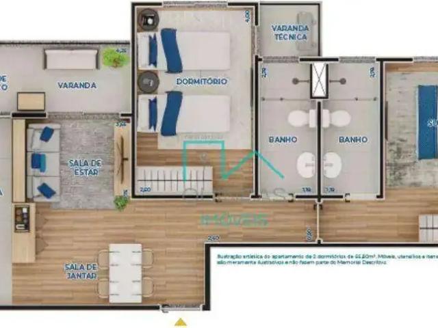 Apartamento venda em Região Imediata de Itapeva, Itapeva