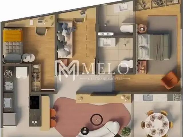 Apartamento venda em Vila Jardim Náutico, Jaboatão dos Guararapes