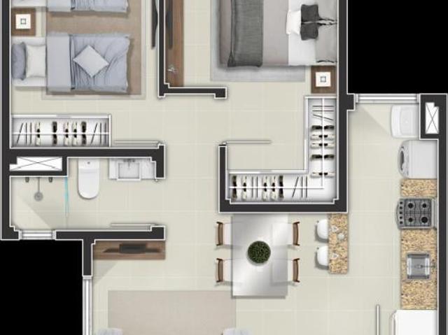 Apartamento venda em Jardim Portal do Sol, Indaiatuba