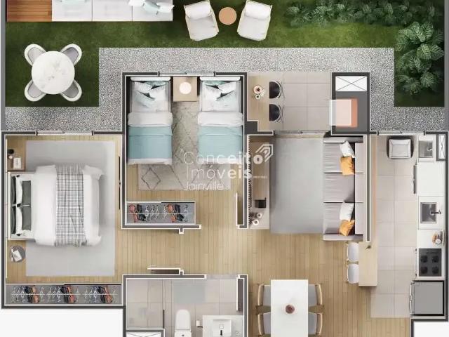 Apartamento venda em Região Geográfica Imediata de Joinville, Joinville