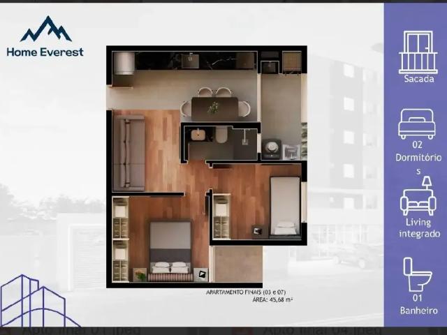 Apartamento venda em Região Geográfica Imediata de Joinville, Joinville