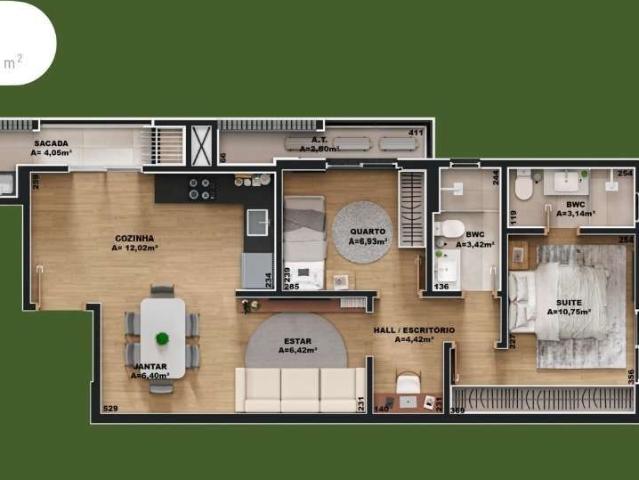 Apartamento venda em Região Geográfica Imediata de Joinville, Joinville